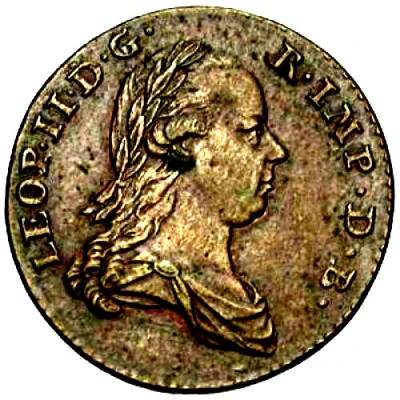 1 Liard / Oord - Leopold II front