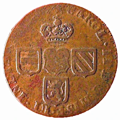 1 Liard - Charles II front