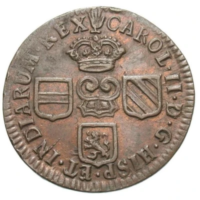 1 Liard - Charles II front