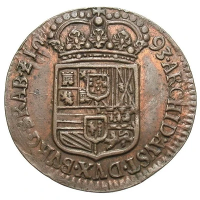 1 Liard - Charles II back