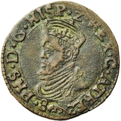 1 Liard - Philip II front