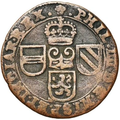 1 Liard - Philip IV front