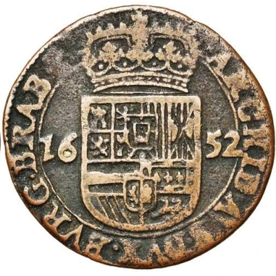 1 Liard - Philip IV back