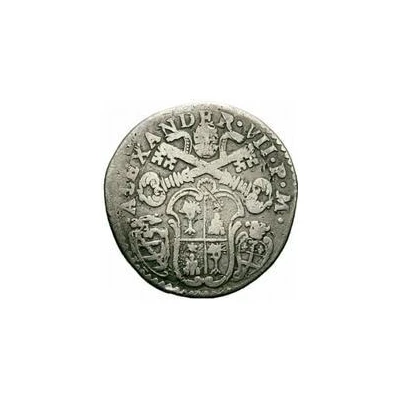 1 Lira - Alexander VII front