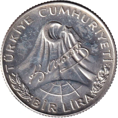 1 Lira Atatürk front