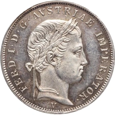 1 Lira - Ferdinand I front