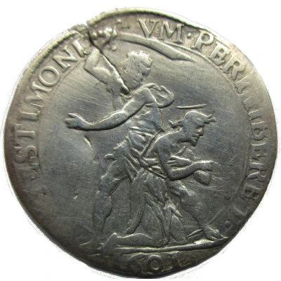 1 Lira - Ferdinando I back