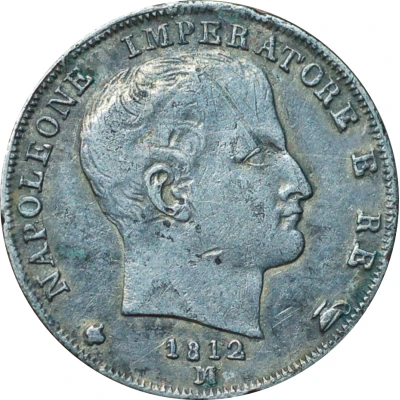 1 Lira - Napoleon front