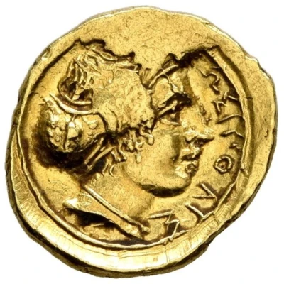 1⅓ Litra 406 BC - 405 BC back