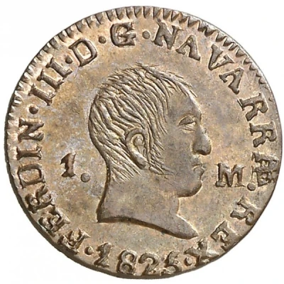 1 Maravedi - Ferdinand VII front