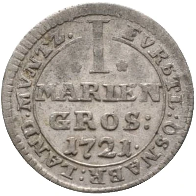 1 Mariengroschen - Ernest August II of York back