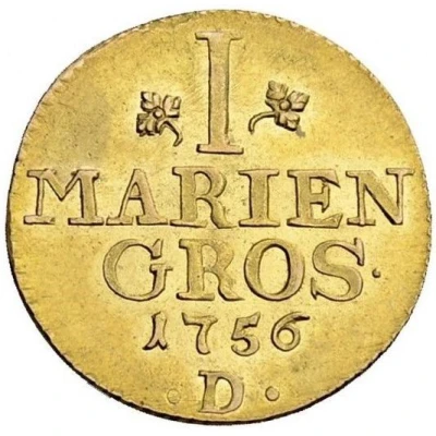 1 Mariengroschen - Frederick II Gold pattern strike back