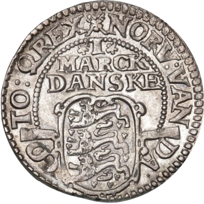 1 Mark Dansk - Christian IV back