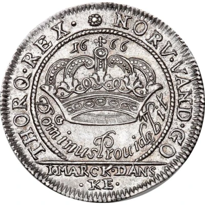 1 Mark Dansk - Frederik III back