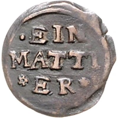 1 Matthier Siege coinage back