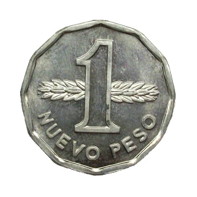 1 Nuevo Peso Pattern back