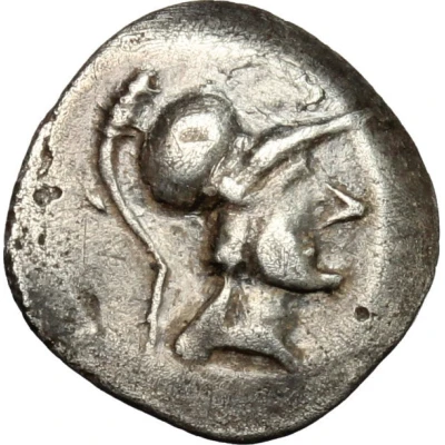 1 Obol Without legend; closed wings 280 BC - 275 BC front