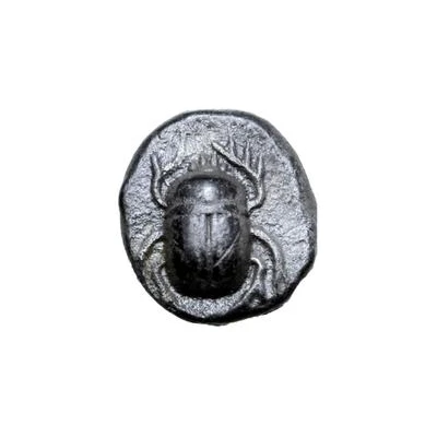 1 Obol 375 BC - 350 BC back