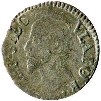 1 Parpagliola - Alexander Parma; mature bust ND front