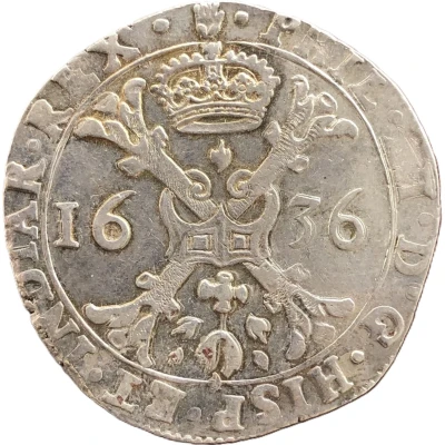 1 Patagon - Philip IV front