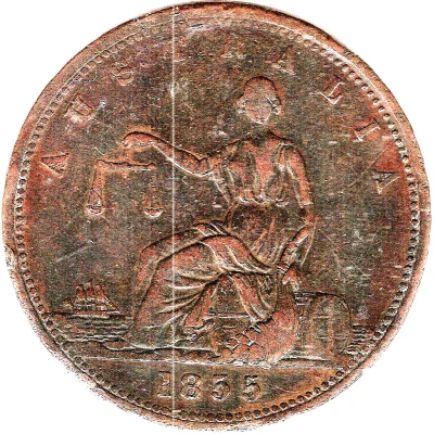 1 Penny - A. Toogood Sydney; New South Wales front