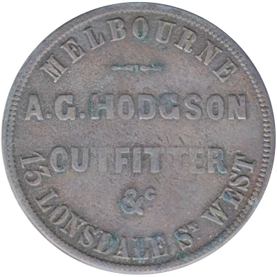 1 Penny - A.G. Hodgson Lonsdale Street West, Melbourne;Victoria front