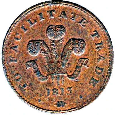 1 Penny Bank Token front