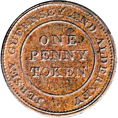 1 Penny Bank Token back