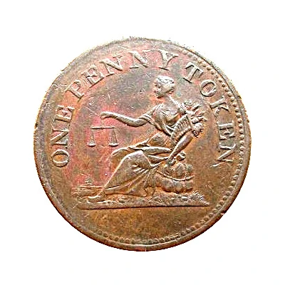 1 Penny Bank Token back