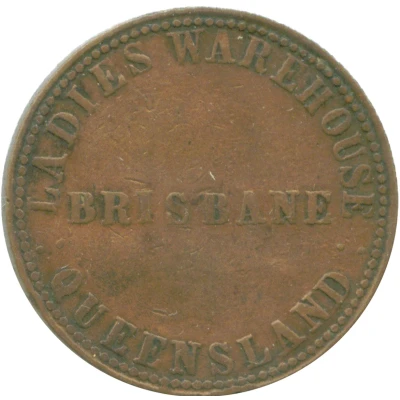 1 Penny - Buxton J.W. (Brisbane; Queensland) ND back