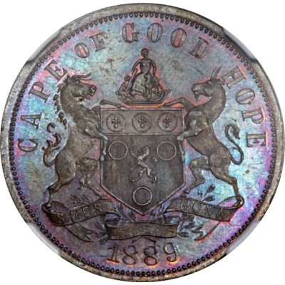 1 Penny Cape of Good Hope; Bronze issue front