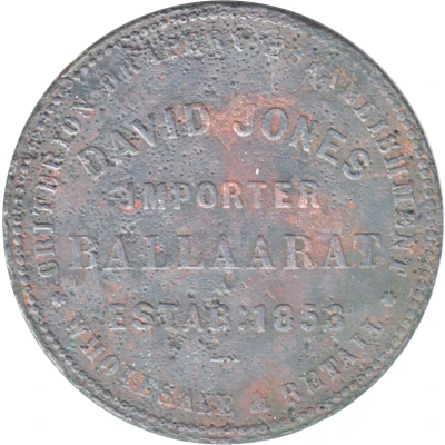 1 Penny - David Jones Ballarat; Victoria front