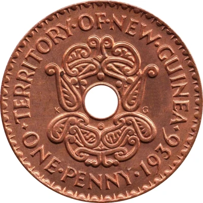 1 Penny - Edward VIII back