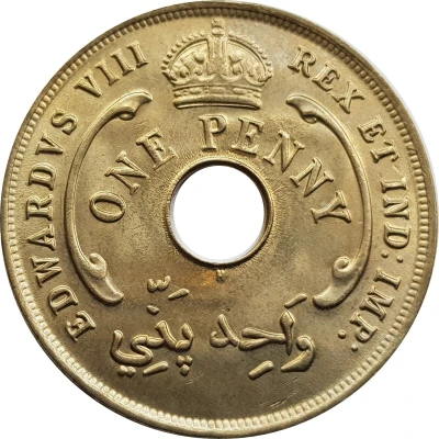 1 Penny - Edward VIII front