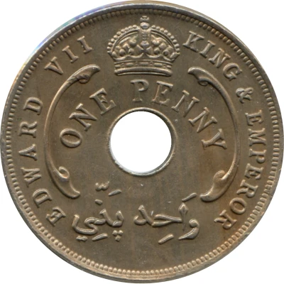 1 Penny - Edward VII front