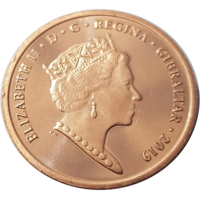 1 Penny - Elizabeth II 2019 Island Games front