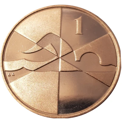 1 Penny - Elizabeth II 2019 Island Games back