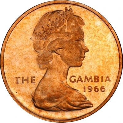 1 Penny - Elizabeth II 2nd portrait front