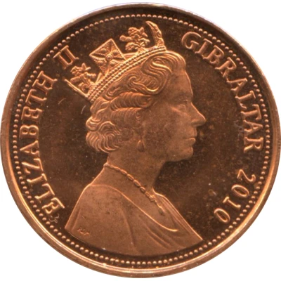 1 Penny - Elizabeth II Barbary Partridge; bigger bust front