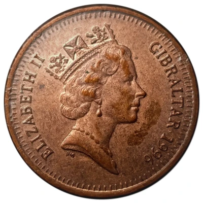 1 Penny - Elizabeth II Barbary Partridge; magnetic front