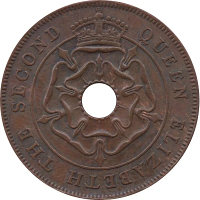 1 Penny - Elizabeth II front