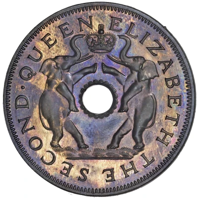 1 Penny - Elizabeth II front