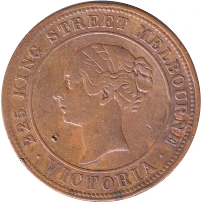 1 Penny - Fenwick Brothers Melbourne; Victoria ND front