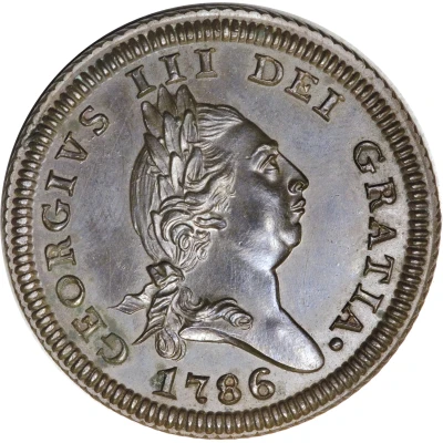 1 Penny - George III front