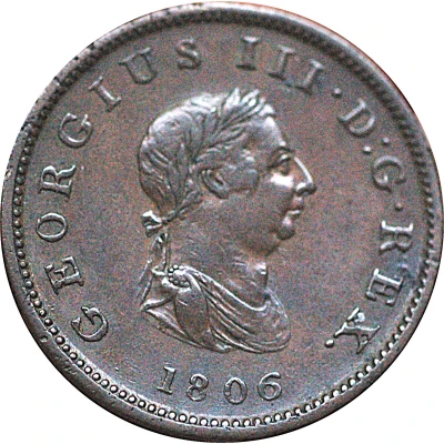 1 Penny - George III front