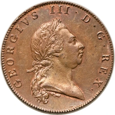 1 Penny - George III front