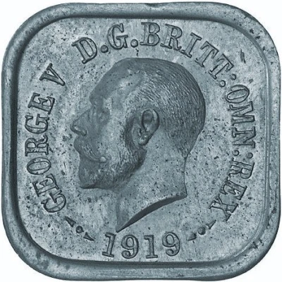 1 Penny - George V Kookaburra Pattern - Type 4a front