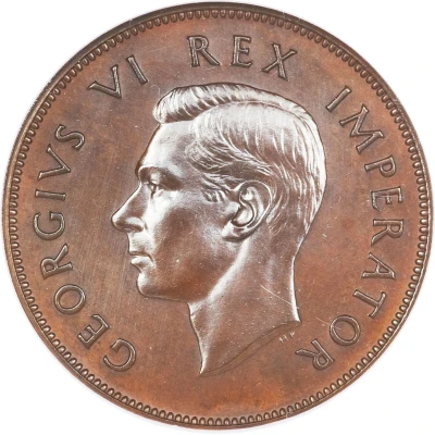 1 Penny - George VI Rex Imperator front