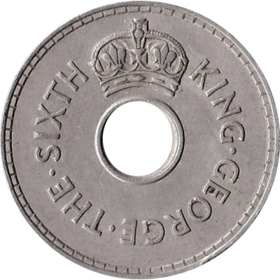 1 Penny - George VI front