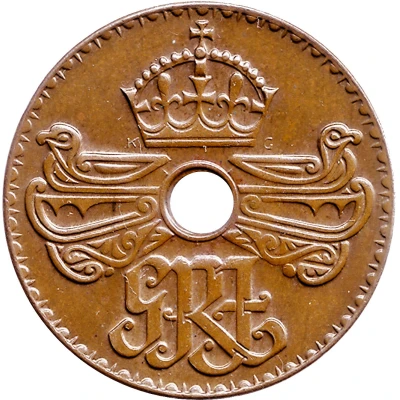 1 Penny - George VI front